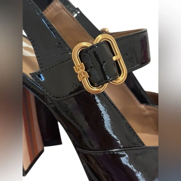 Sam Edelman jildie Mary Jane slingback platform pumps - Picture 2 of 8